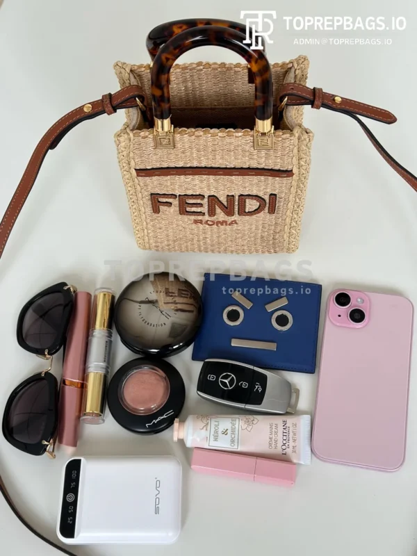 i1727249134_6103_8 Fendi Sunshine Shopper Mini in Beige