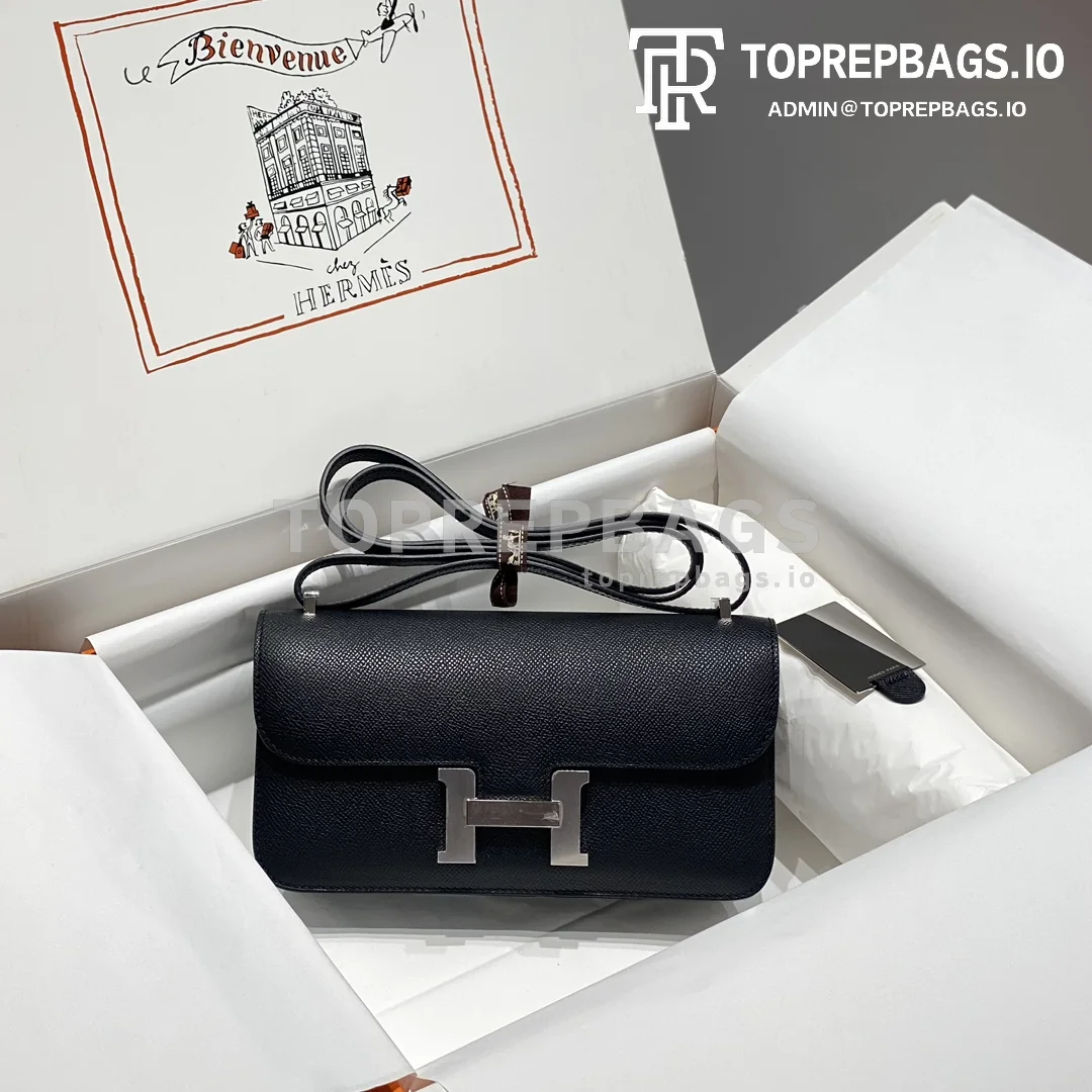 Hermes Constance in Black