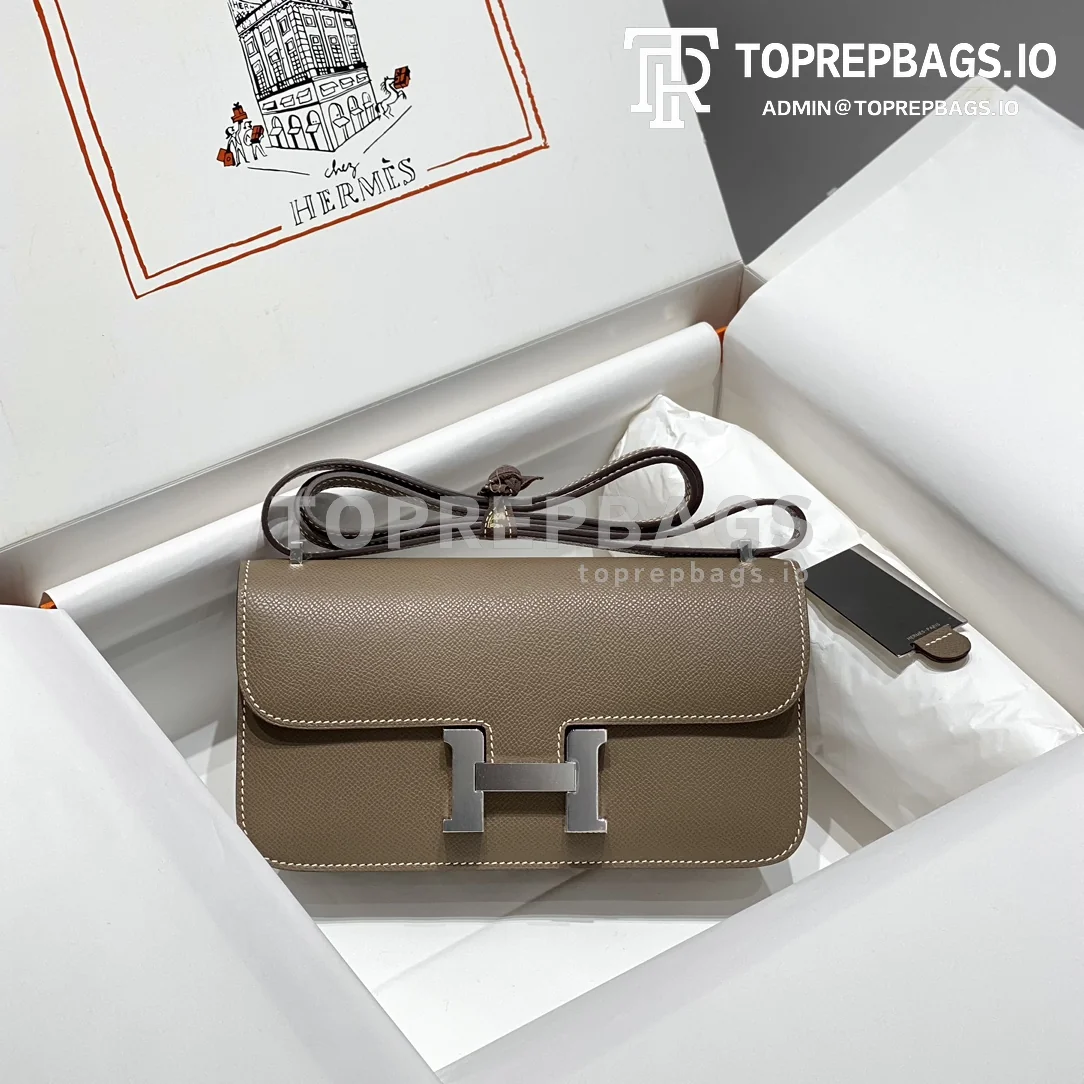 Hermes Constance in Taupe