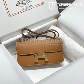Hermes Constance in Brown