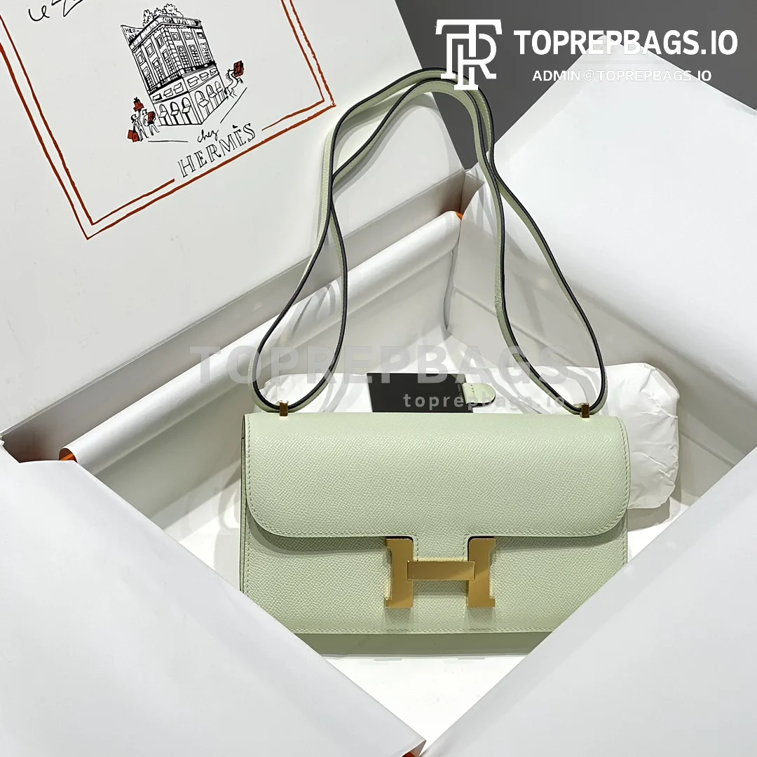 Hermes Constance in Green