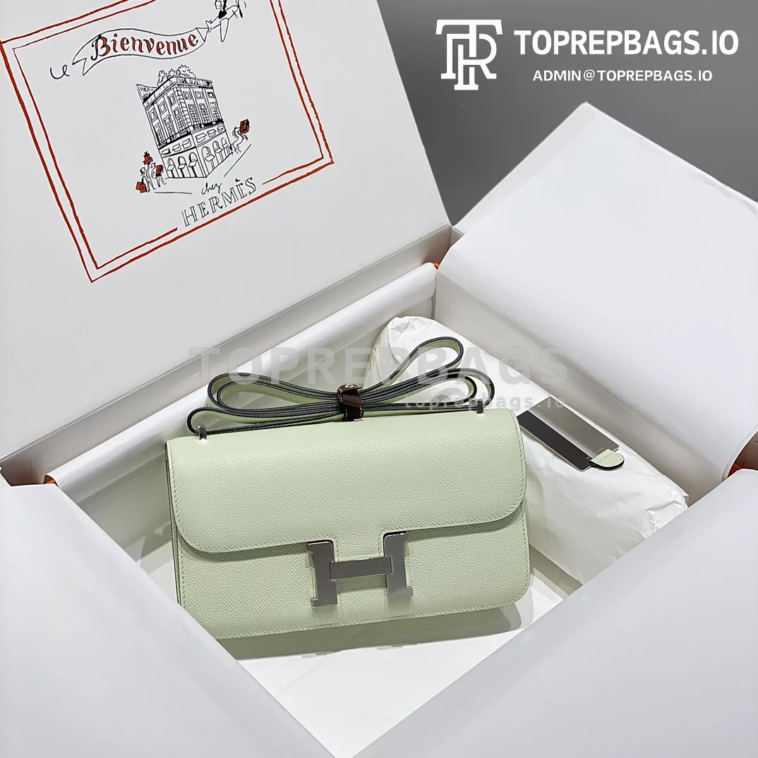 Hermes Constance in Green