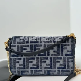 Fendi Baguette Small in Grey