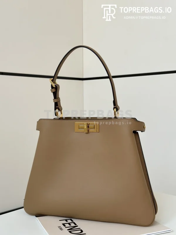 i1728991298_3556_0 Fendi Peekaboo Medium in Taupe