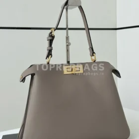 Fendi Peekaboo Medium in Taupe