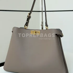 Fendi Peekaboo Large in Taupe