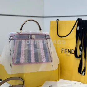 Fendi Peekaboo ISeeU in Khaki