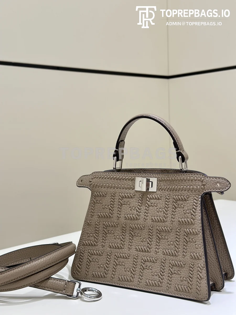 i1731915805_7262_0 Fendi Peekaboo ISeeU Petite in Grey