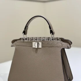 Fendi Peekaboo ISeeU Petite in Grey