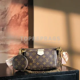 Louis Vuitton Multi Pochette Accessoires in Brown