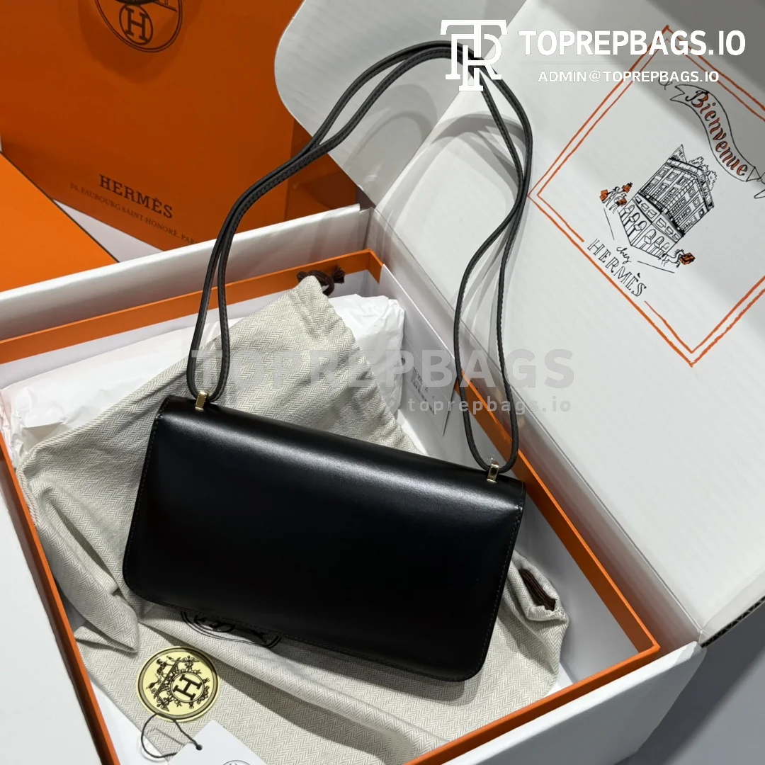 Hermes Constance in Black