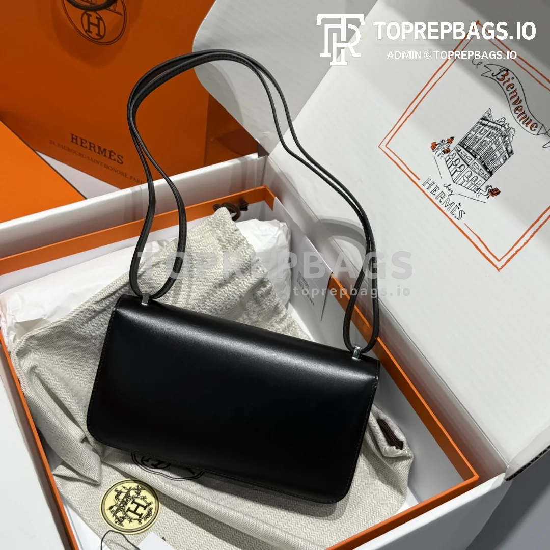 Hermes Constance in Black
