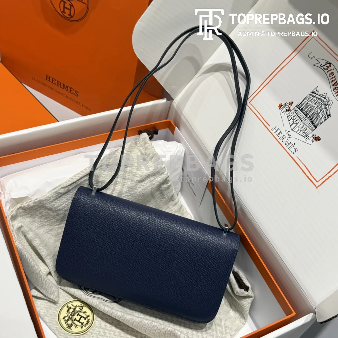 Hermes Constance in Blue