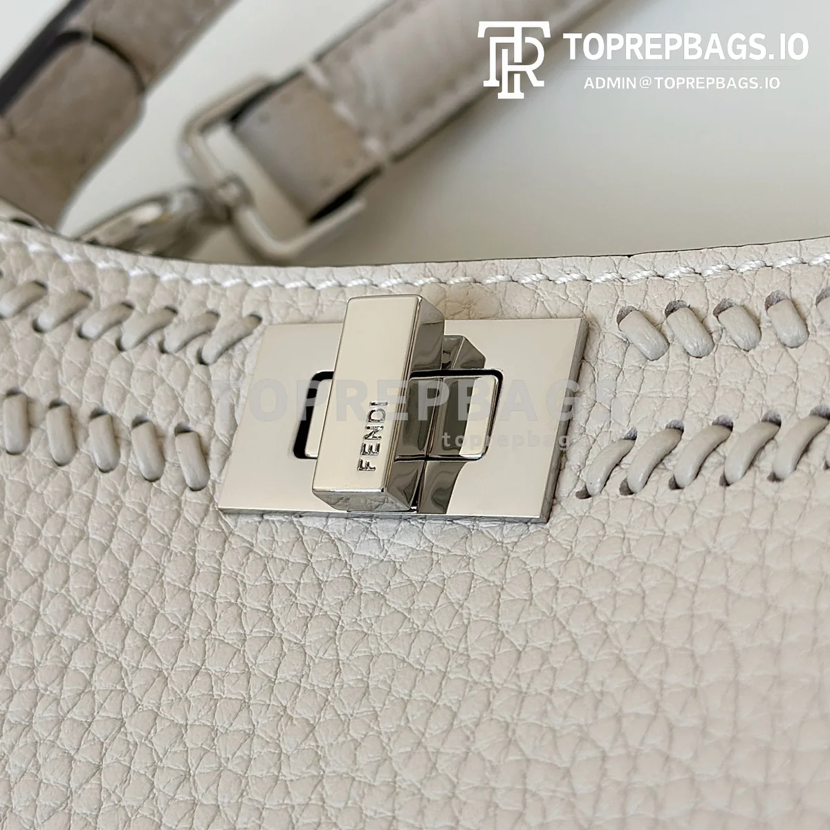 i1743590472393_9985_0_4 Fendi Peekaboo ISeeU Petite in White
