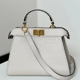 Fendi Peekaboo Small in White