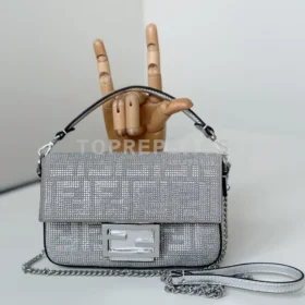 Fendi Baguette Mini in Grey