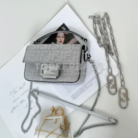 i1746195792_9299_0 Fendi Baguette Mini in Grey