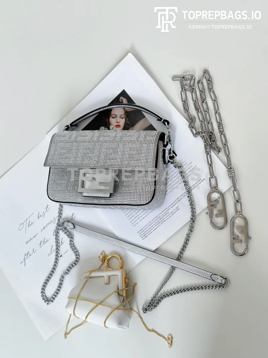 i1746195792_9299_0 Fendi Baguette Mini in Grey