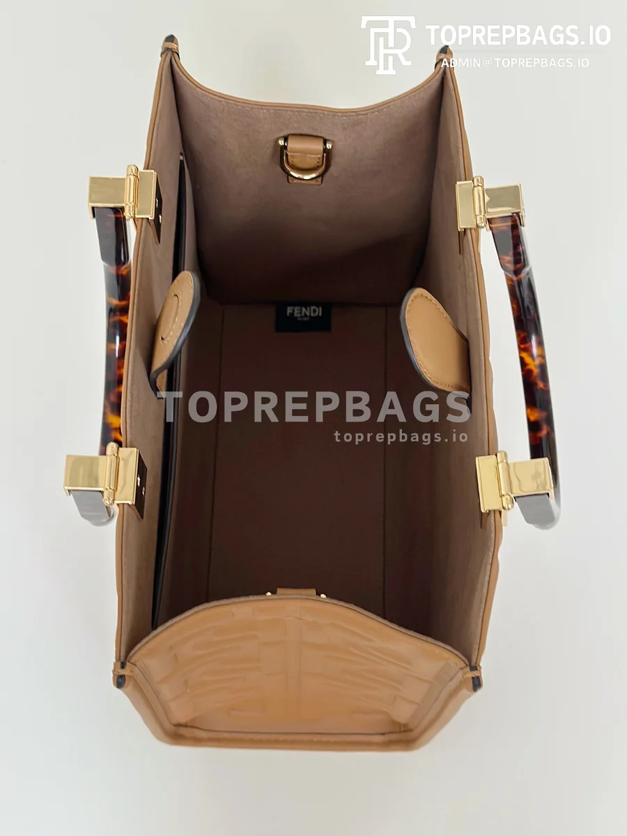 i1748246917586_2689_0_8 Fendi Sunshine Shopper Small in Brown