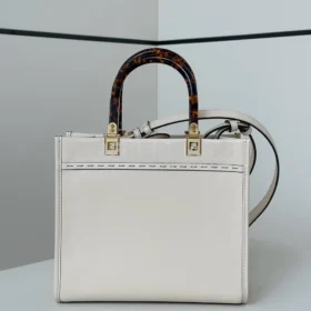 Fendi Sunshine Shopper Small in White