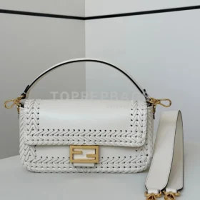 Fendi Baguette in White