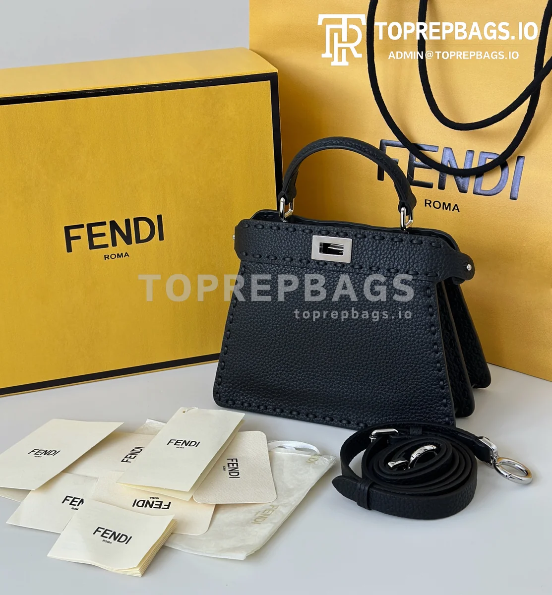 i1757909497704_4155_0_0 Fendi Peekaboo ISeeU Petite in Black