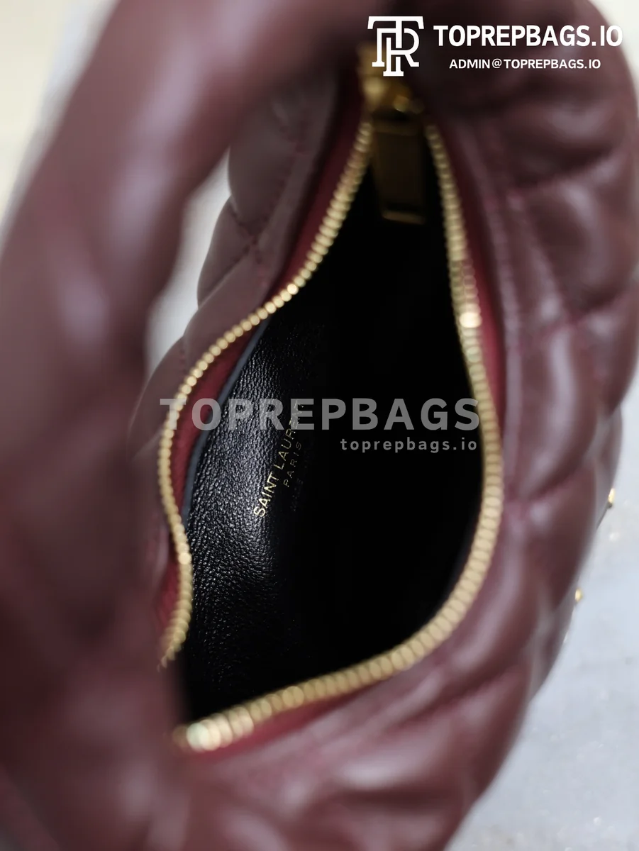 i1773135061534_9305_0_6 YSL ICARE Mini Hobo in Burgundy