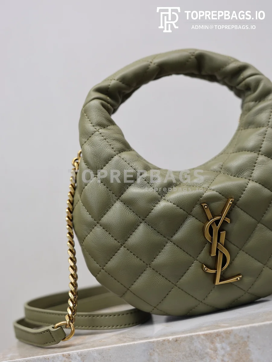 i1773136108513_3318_0_2 YSL Icare Mini Hobo in Green