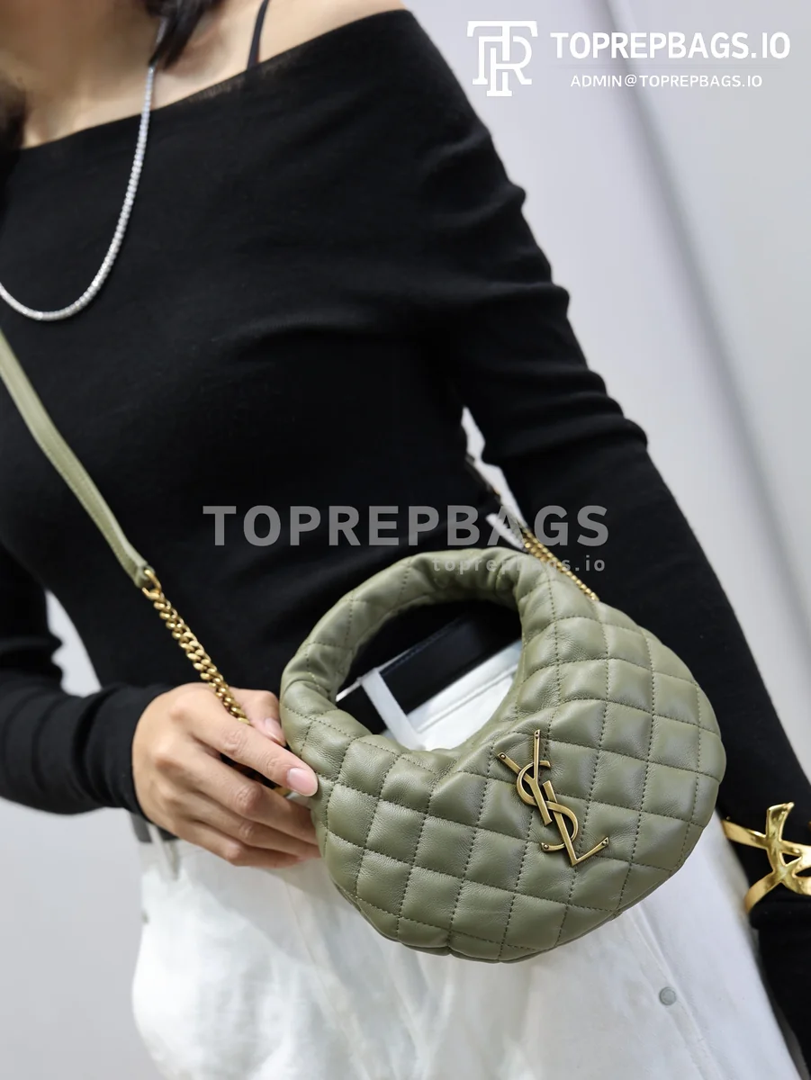 i1773136182752_7759_0_1 YSL Icare Mini Hobo in Green