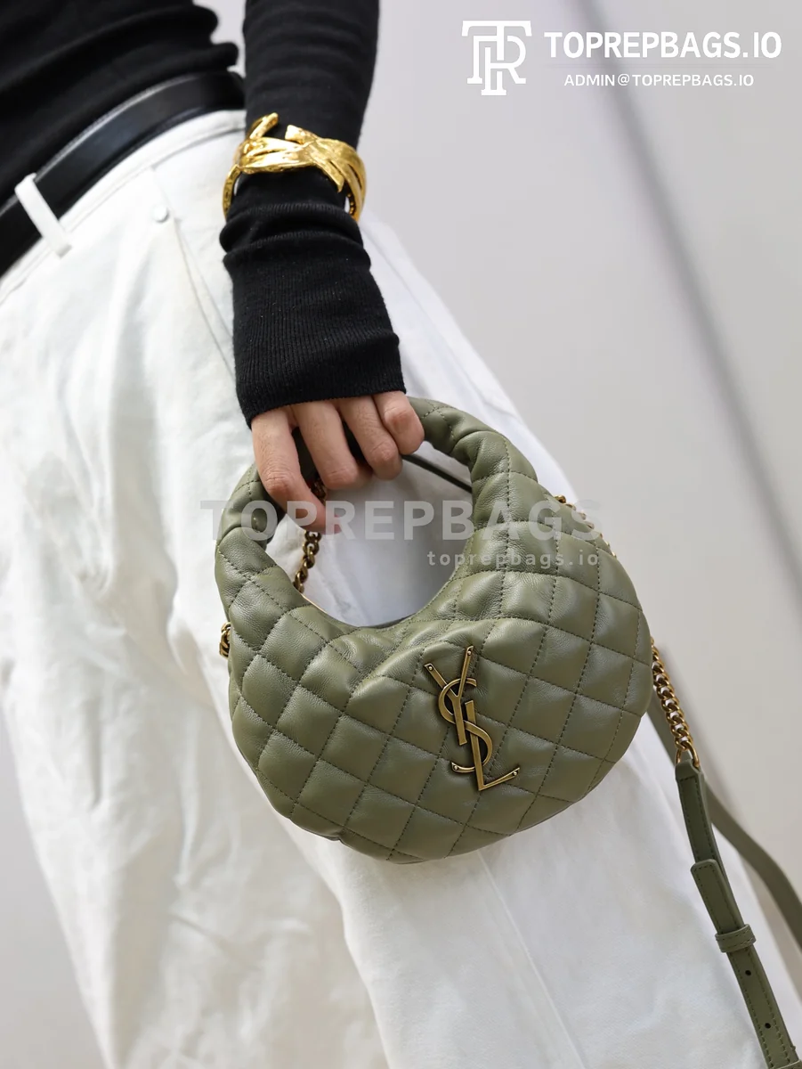 i1773136182809_2863_0_4 YSL Icare Mini Hobo in Green