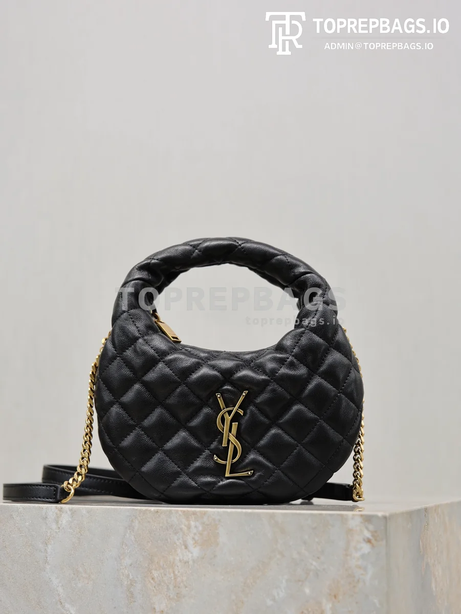 i1773136482485_1078_0_0 YSL Icare Mini Hobo in Black