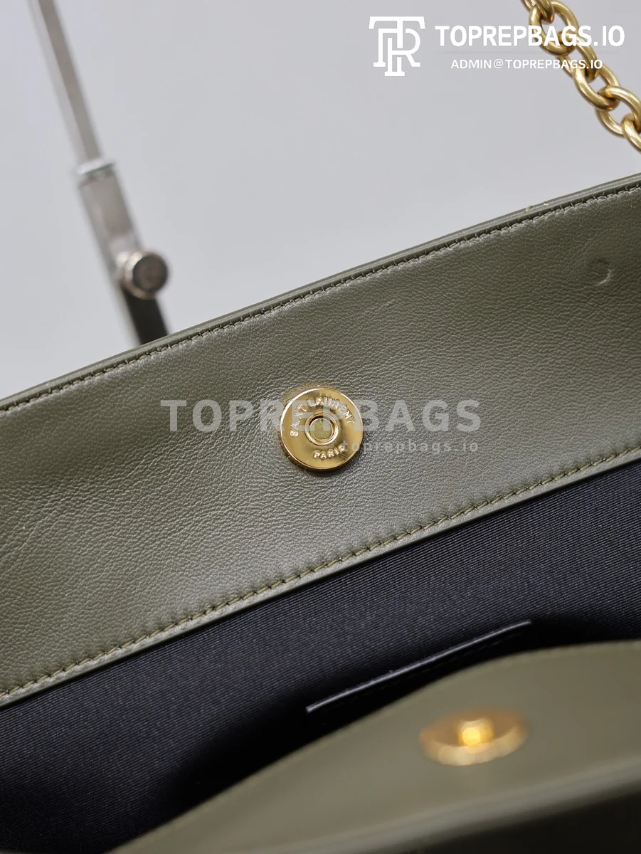 i1773216756905_5987_0_4 YSL Jamie 4.3 Large Pochon Bucket in Green