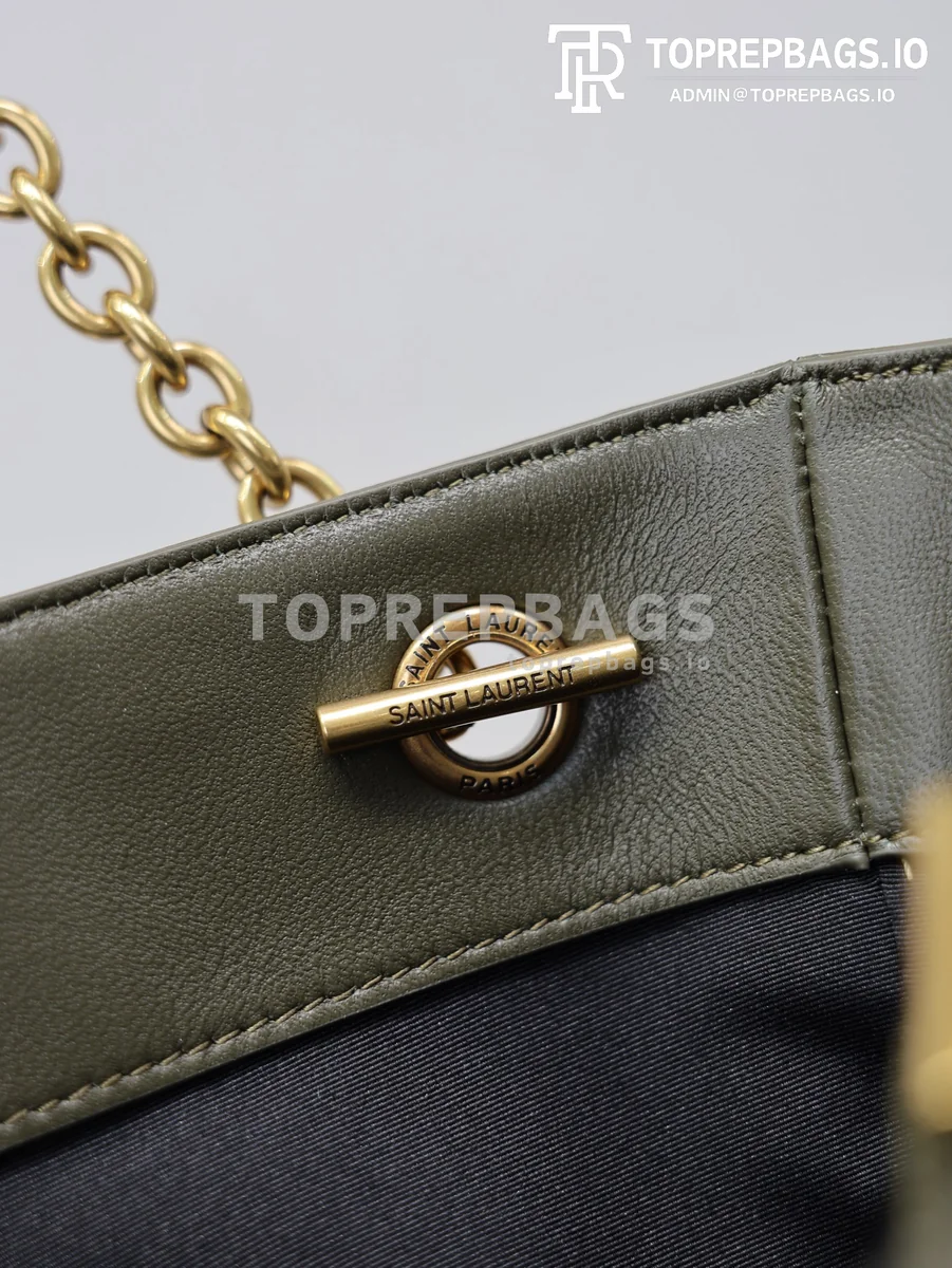 i1773216913719_4944_0_4 YSL Jamie 4.3 Large Pochon Bucket in Green