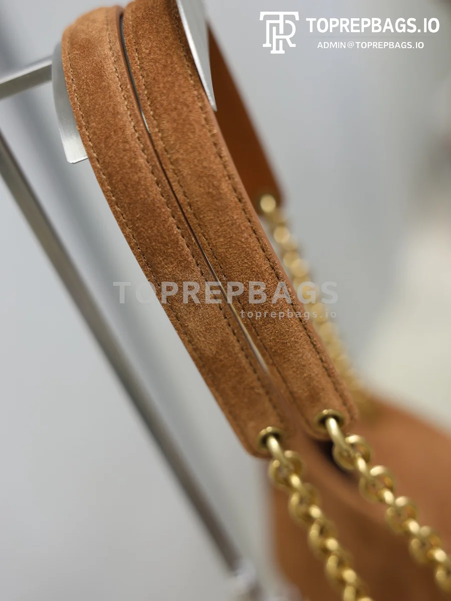 i1773217315541_1489_0_2 YSL Jamie 4.3 Large Pochon Bucket in Caramel