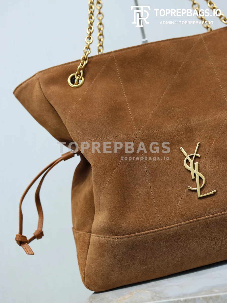 i1773217318208_9251_0_0 YSL Jamie 4.3 Large Pochon Bucket in Caramel