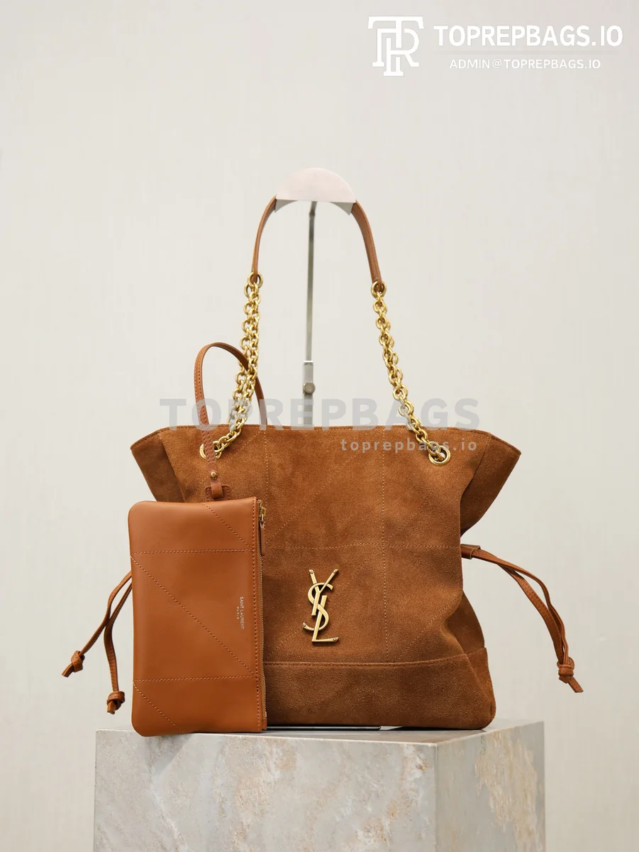i1773217397679_7022_0_0 YSL Jamie 4.3 Pochon Small Bucket in Caramel