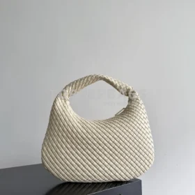 i1774426834419_7230_0_0 Bottega Veneta Hop Hobo in Beige