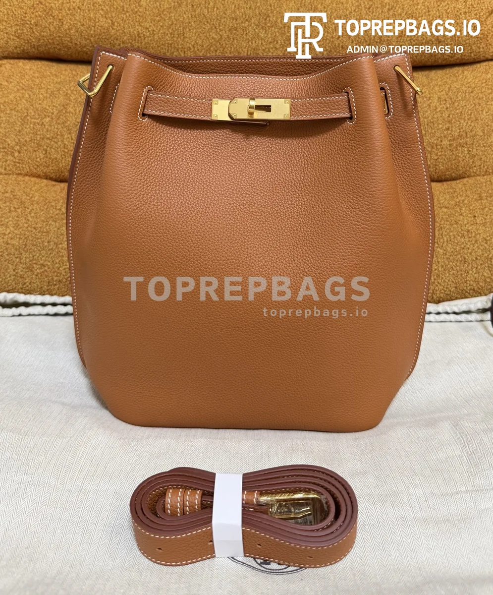 i1774762054365_1613_0_0 Hermes Kelly Bucket in Brown
