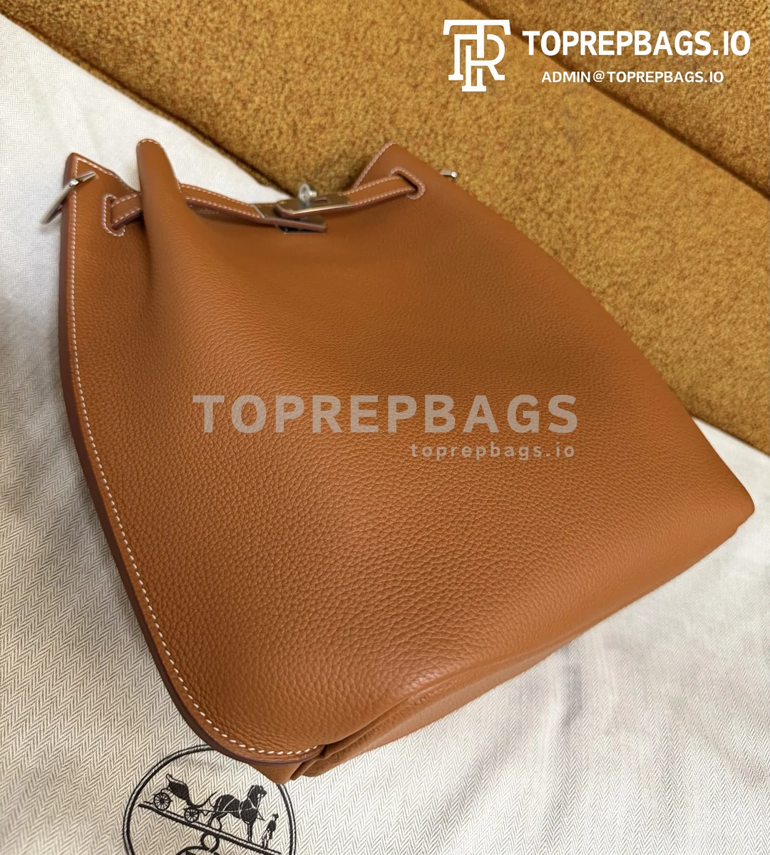 i1774762186094_5400_0_2 Hermes Kelly Bucket in Brown
