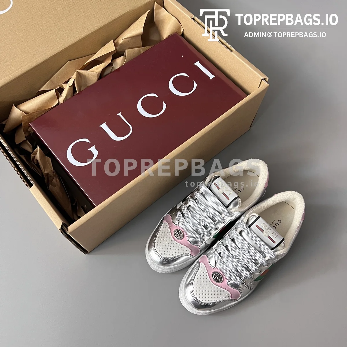 i1777866928394_9185_0_8 Gucci Screener in Silver