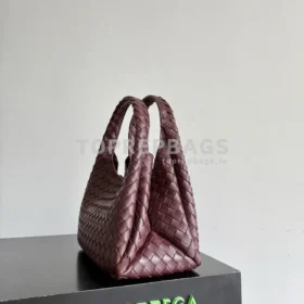 Bottega Veneta Campana in Burgundy