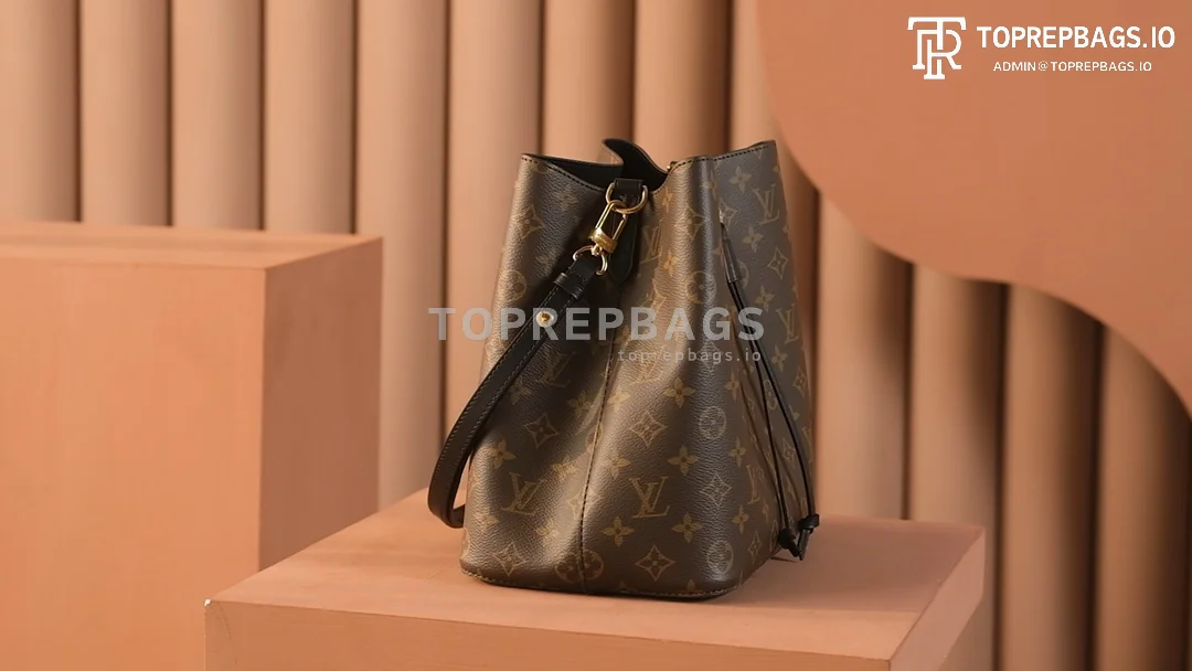 o1678360201_8312 Louis Vuitton NeoNoe Bucket in Brown