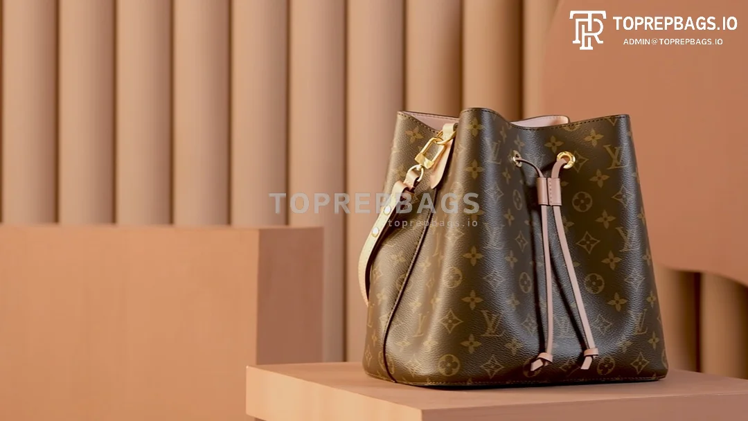 o1678361513_9619 Louis Vuitton NeoNoe Bucket in Brown