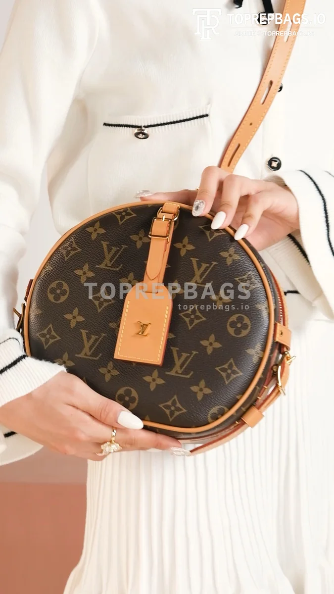 o1682588705_8308 Louis Vuitton Boite Chapeau Souple in Brown