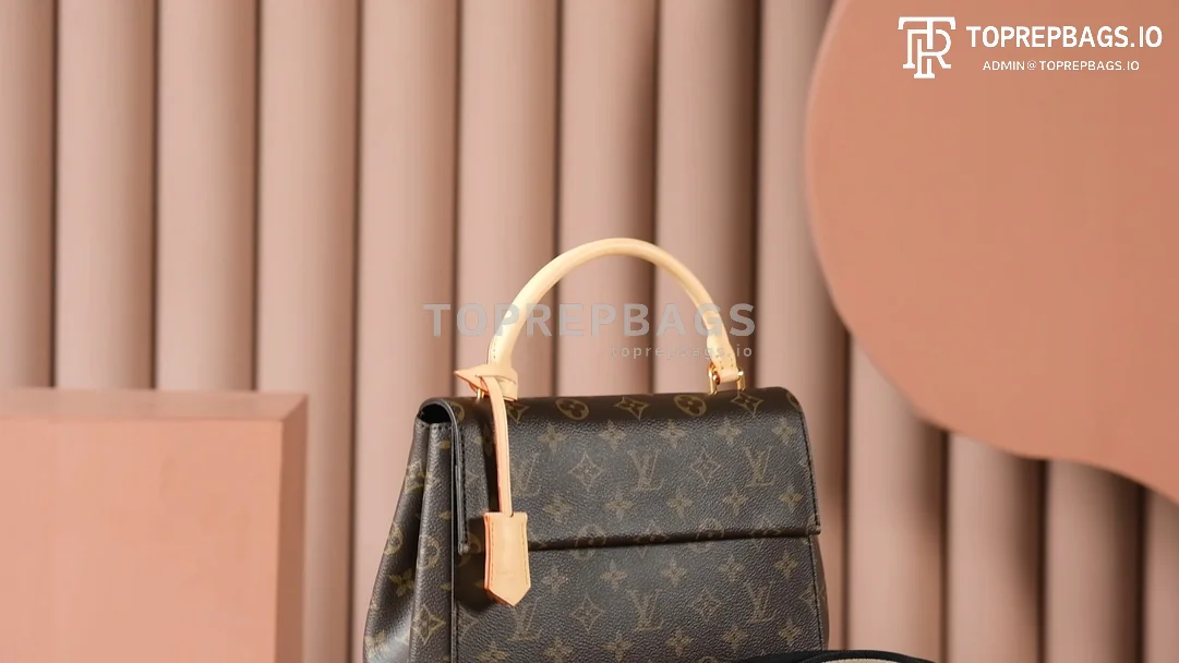 o1684405252_1968 Louis Vuitton Cluny BB in Brown