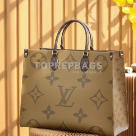 Louis Vuitton Neverfull in Beige/Brown