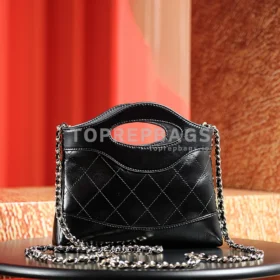 Chanel 31 Bag Nano in Black