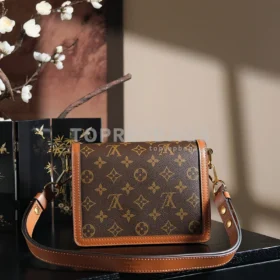 Louis Vuitton Mini Dauphine Messenger in Brown