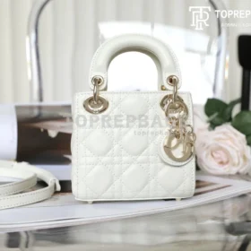 Dior Lady Dior in White