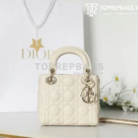 Dior Lady Dior in Ivory